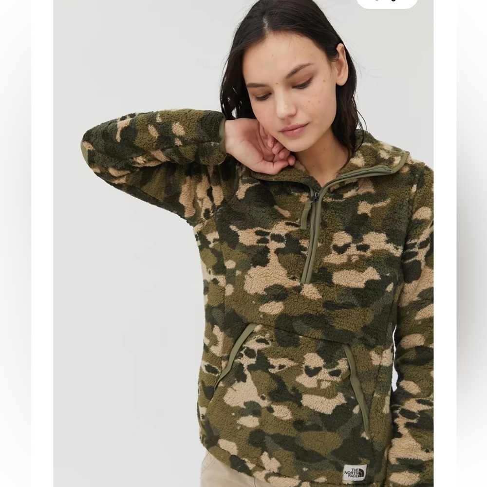 The North Face Campshire Plush Sherpa Hoodie - Picture 2 of 13